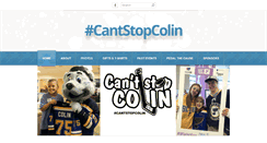 Desktop Screenshot of cantstopcolin.com